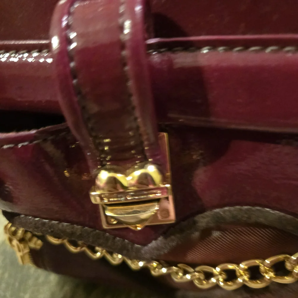 Vintage Y2K Juicy Leather Doggy Couture Drink Me Wine Pet Carrier